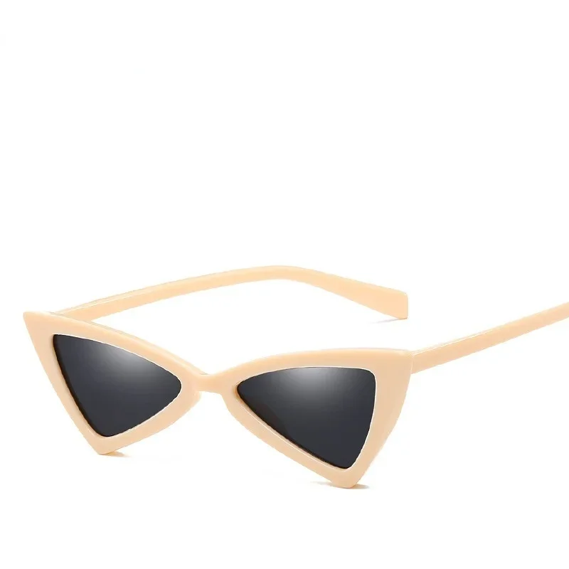 Small Triangle Cat Eye Sunglasses Women Fashion Vintage Cat Eyeglasses Female  Stylish Sun Glasses UV400 Goggles