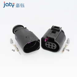 1sets DJ7062A-1.5-11/21 1J0973713 1813139-1 Jiayu Automotive Waterproof Connector Connector Plug for Volkswagen Wiring Harness