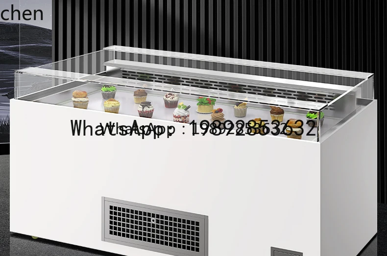 

AB Sandwich display cabinet refrigerated open fruit fishing horizontal island cabinet open