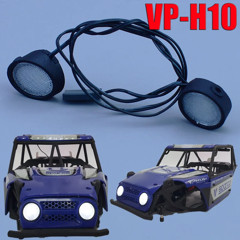 

For 1:10th Scale VP H10 OPTIC Vanquish Products LED Simulation 6V Headlight RC Truck Car DIY