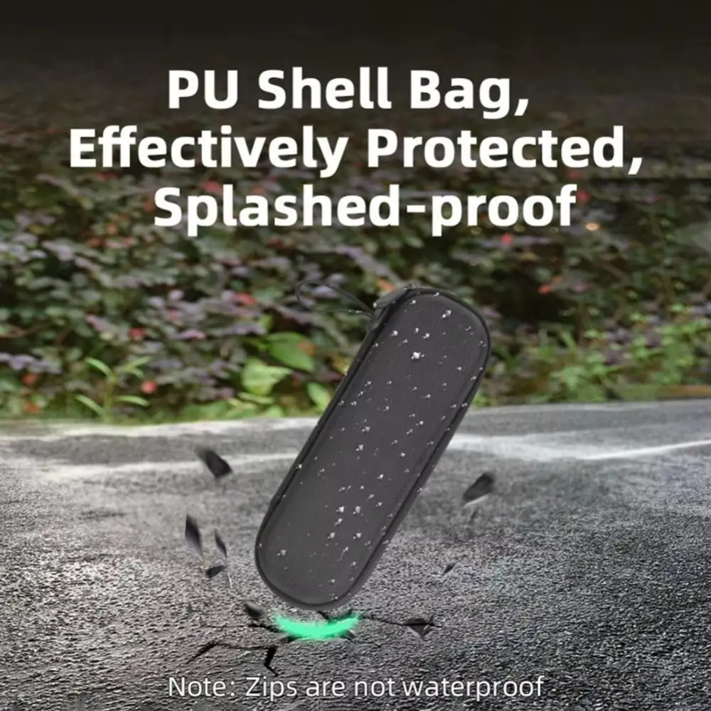 

Hand Strap Storage Bag For DJI Osmo Lightweight Shockproof Pocket 3 Carrying Case Scratch Proof Black Action Camera Storage Case