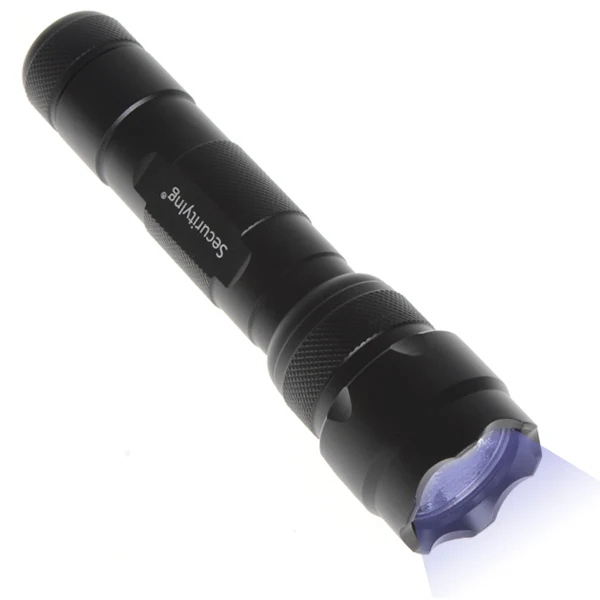 

SecurityIng 502B Mini LED Flashlight 100 Lumen Purple Light Bulb Aluminium Alloy Tactical / Hunting Torches