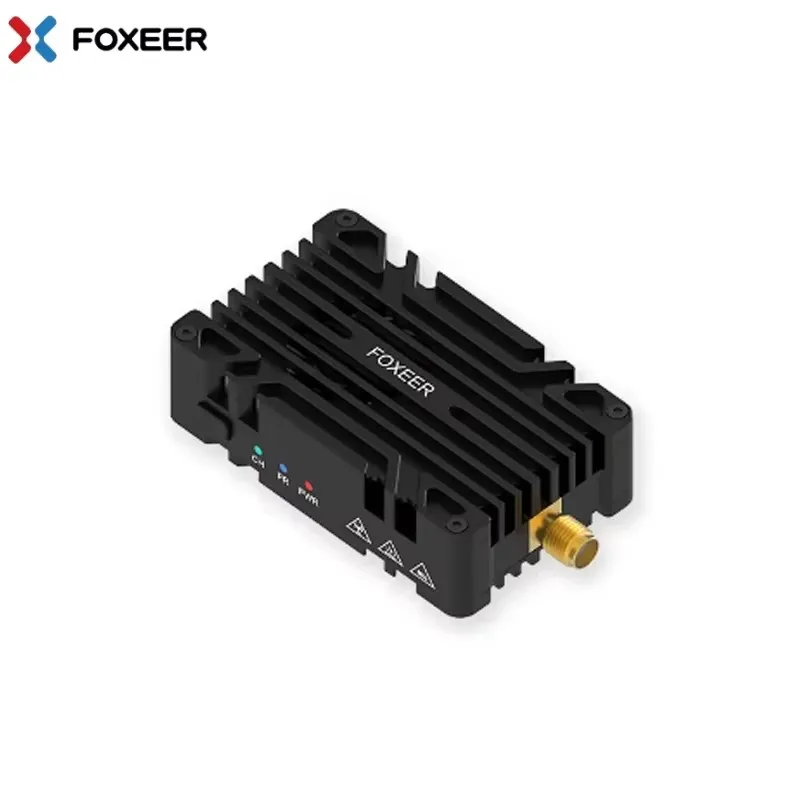 Foxeer Reaper Infinity 4.9G-6G Reaper Infinity 5.8G 5W 80CH VTX Build-in MicFan CNC Heat Dissipation Shell for RC FPV Long Range