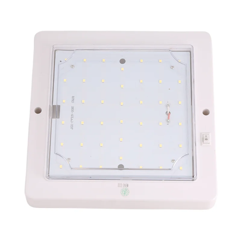 高品質 9W 12V 車 キャンピングカー RV LED 室内ルーフ天井灯 ドームライト
