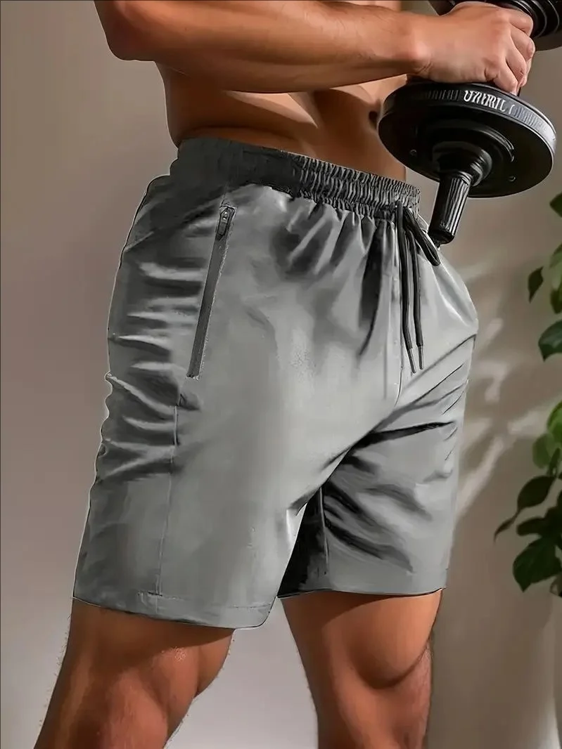 Sommershorts für Herren, lässig und sportlich, schnell trocknende und atmungsaktive Shorts, geeignet zum Laufen, Fitness, Radfahren, Wandern, Swi