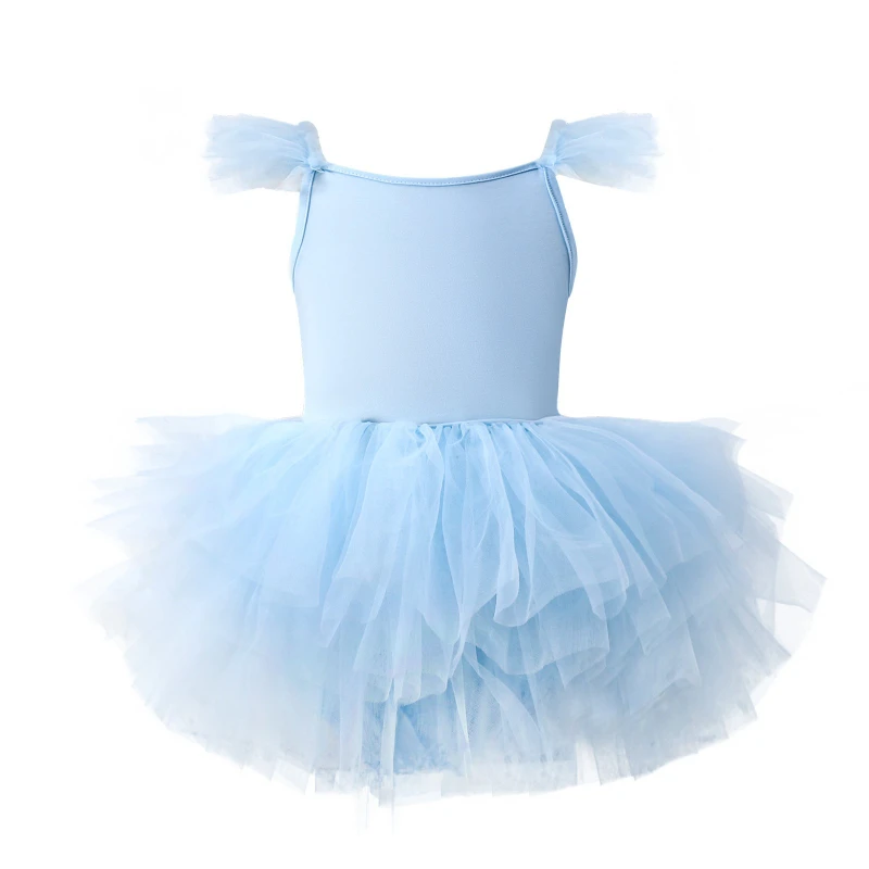 Comfortable and Breathable Children's Summer Halter Senior Beautiful Ballet Practice Clothes Girls Chinese Dance Form Tutu Skirt