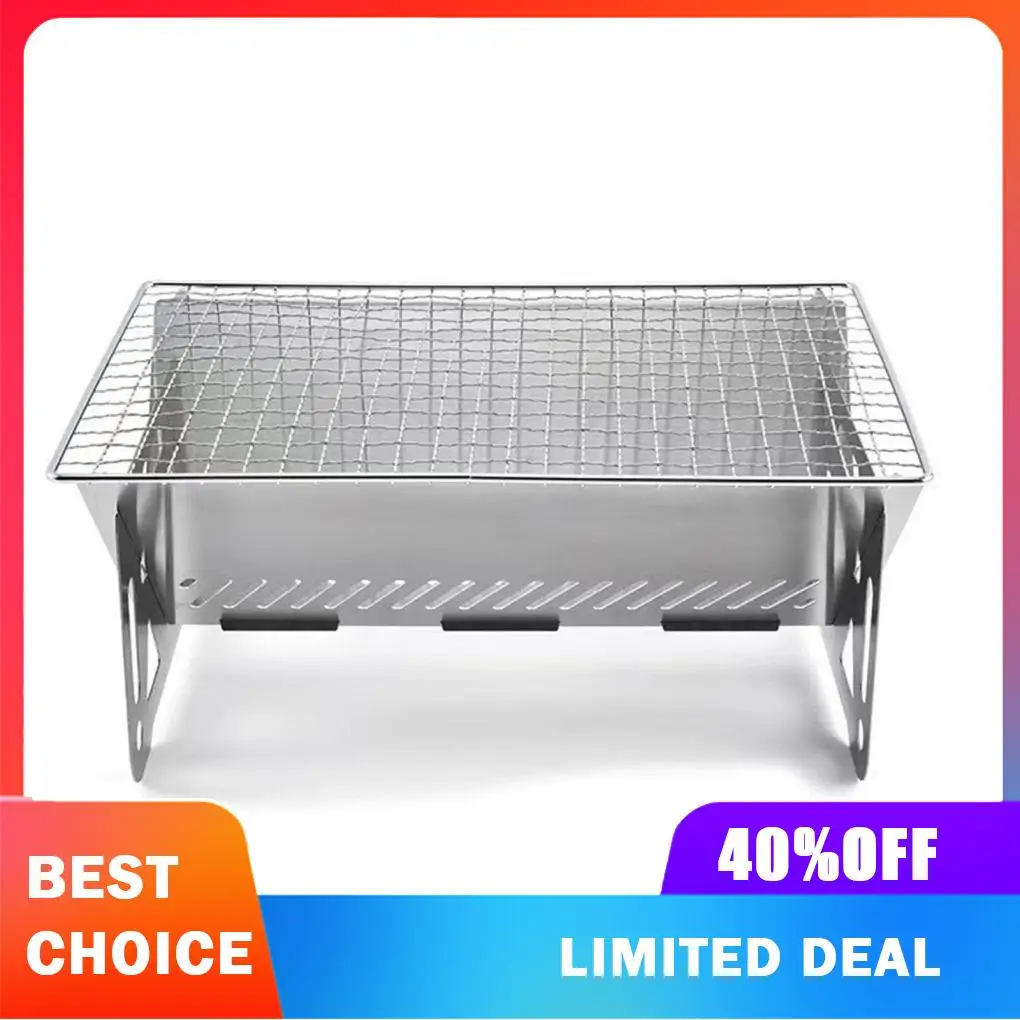 

Barbecue Grill BBQ Grill Stove Firepit Camping Stove for Party Home Barbecue