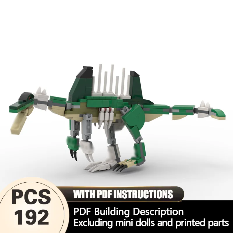 

Creators Animal Series Model MOC Building Bricks Spinosaurus Modular Technology Gifts Holiday Assemble Children Toys Suit