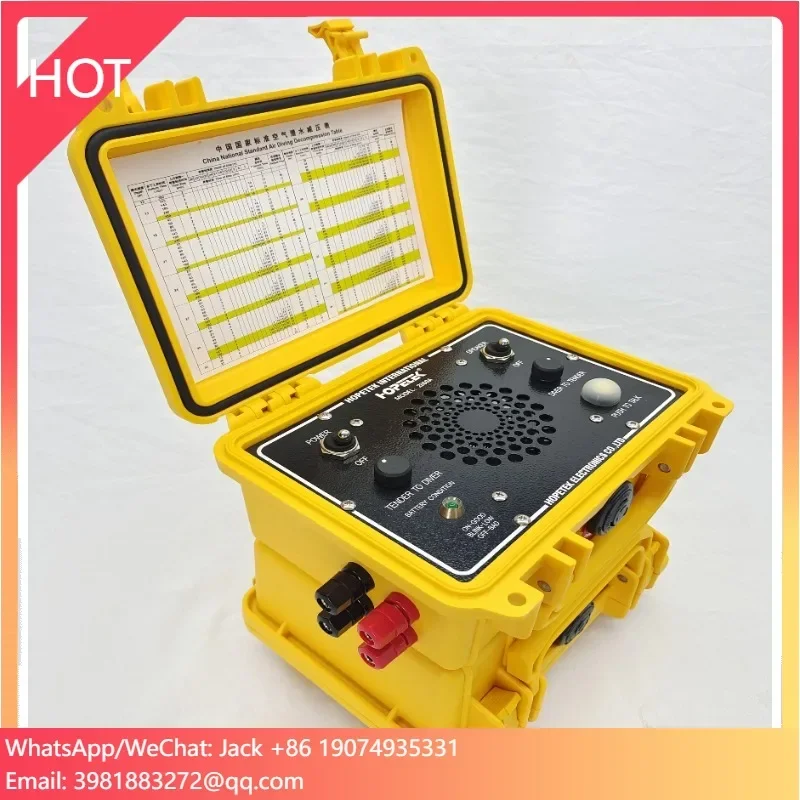 HOPETEK Factory Direct Sale Underwater Diving Communication HT-2860A One Diver Underwater Communicator Commercial Diving