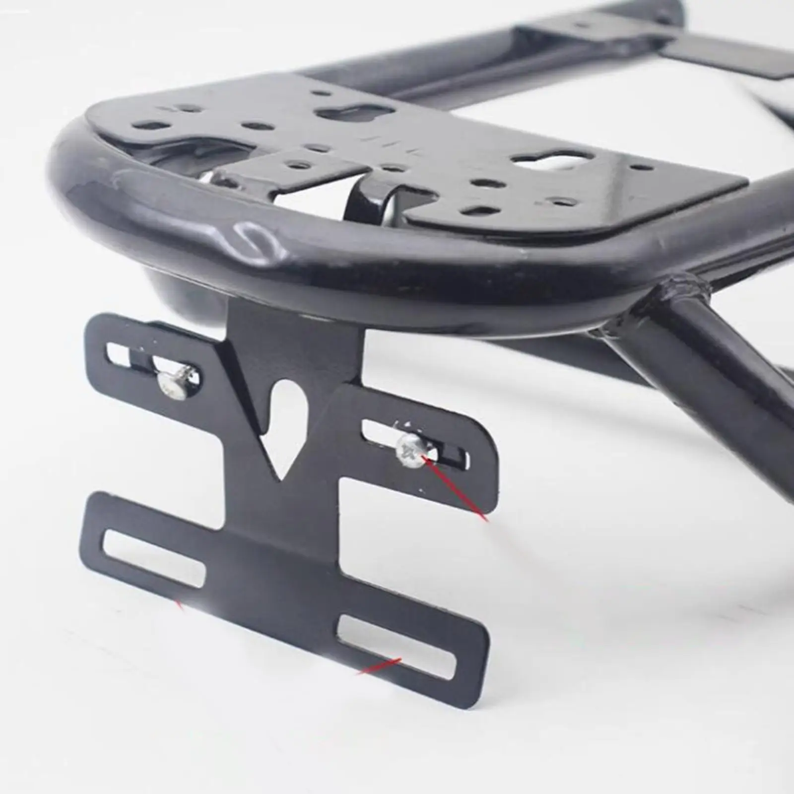 Metal License Plate Bracket Heavy Duty Mount Assembly for Truck SUV Car Exterior Accessories Easy Installation
