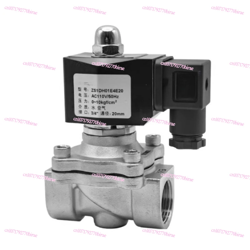 

ZS1DH01E4E20 Stainless Steel Solenoid Valve AC110V ZS1DF02E4E20