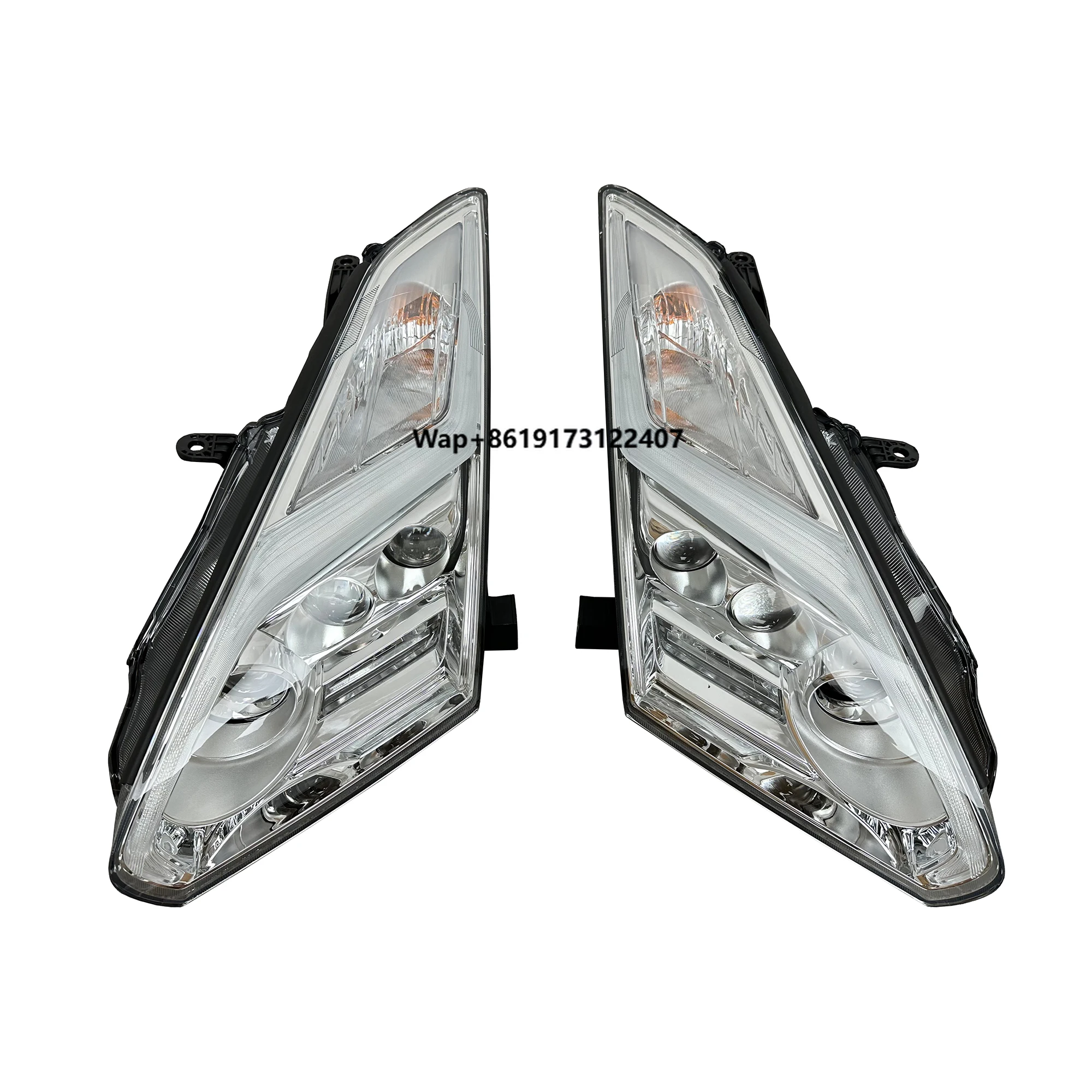 Upgrade 2017 VER Car Headlight Car Front Lip Front Light Led Light for GTR R35 2008-2018