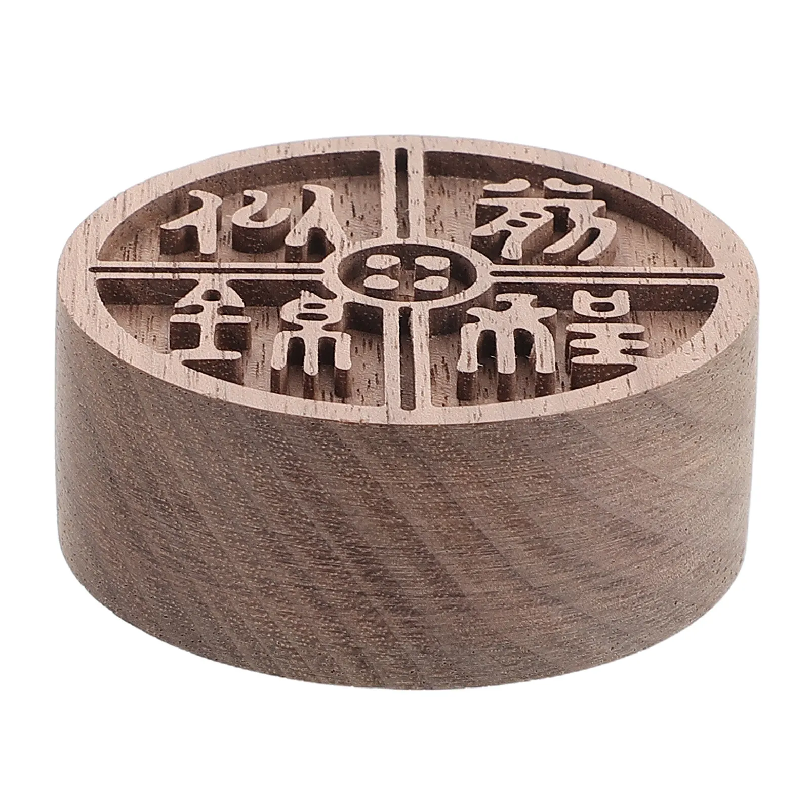 Wood Essential Oil Diffuser Handcrafted Compact Round Aromatherapy Ornament for Home Yoga Reading Decor