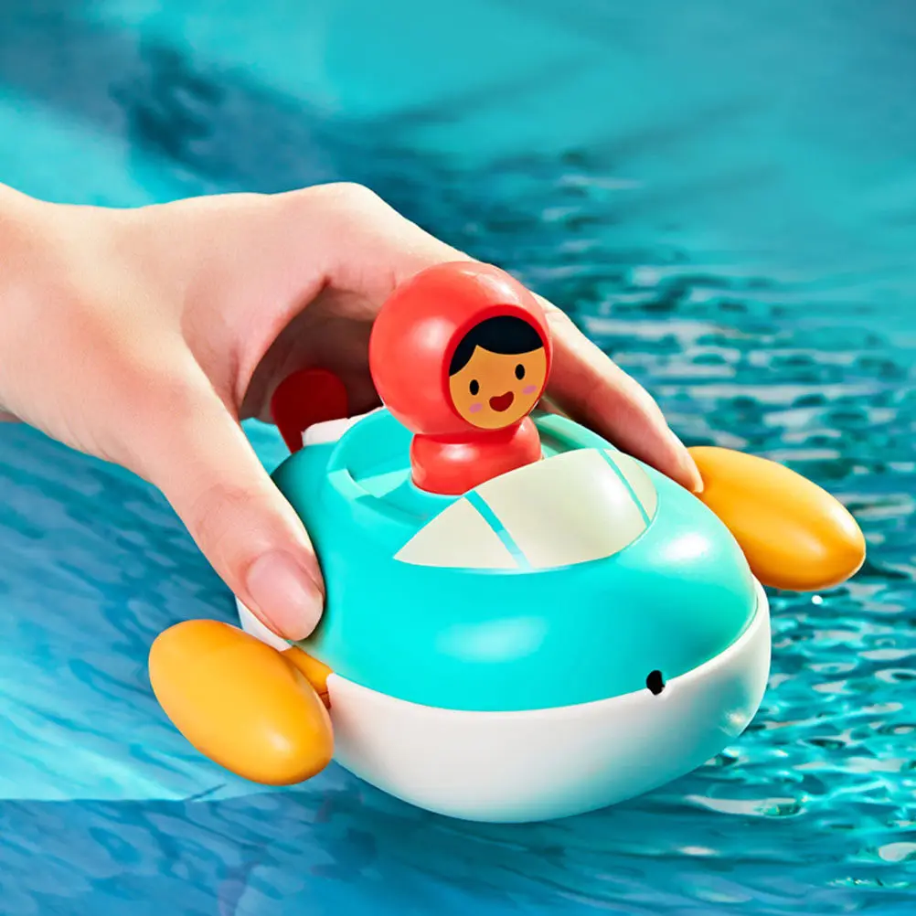 

Заводная игрушка-подводная лодка для ванной, пластиковая, безопасная, с гладкими краями, для детей, для игр в воде, подарок, забавная игрушка для ванны