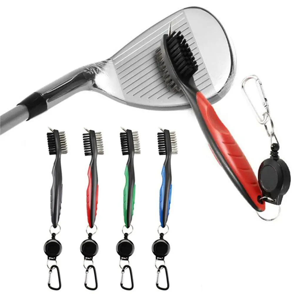 Sporting Goods Cleaner Cleaning Tool Golf Groove Cleaning Brush Golf Accessories Golf Club Brush Retractable Groove Cleaner