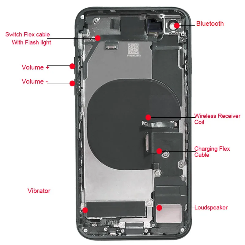 100% Working Pulled Parts NFC WiFi GPS Cellular Antenna Flex for iPhone 8 8 Plus Se 2020 WI-FI Signal Flex Cable Replacement image 2