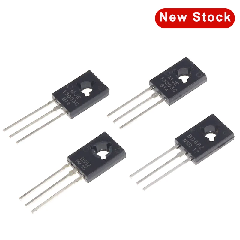 200PCS BD139 BD140 ( 10PCS BD139 + 10PCS BD140 ) 100pair  TO126 TO-126 new voltage regulator IC