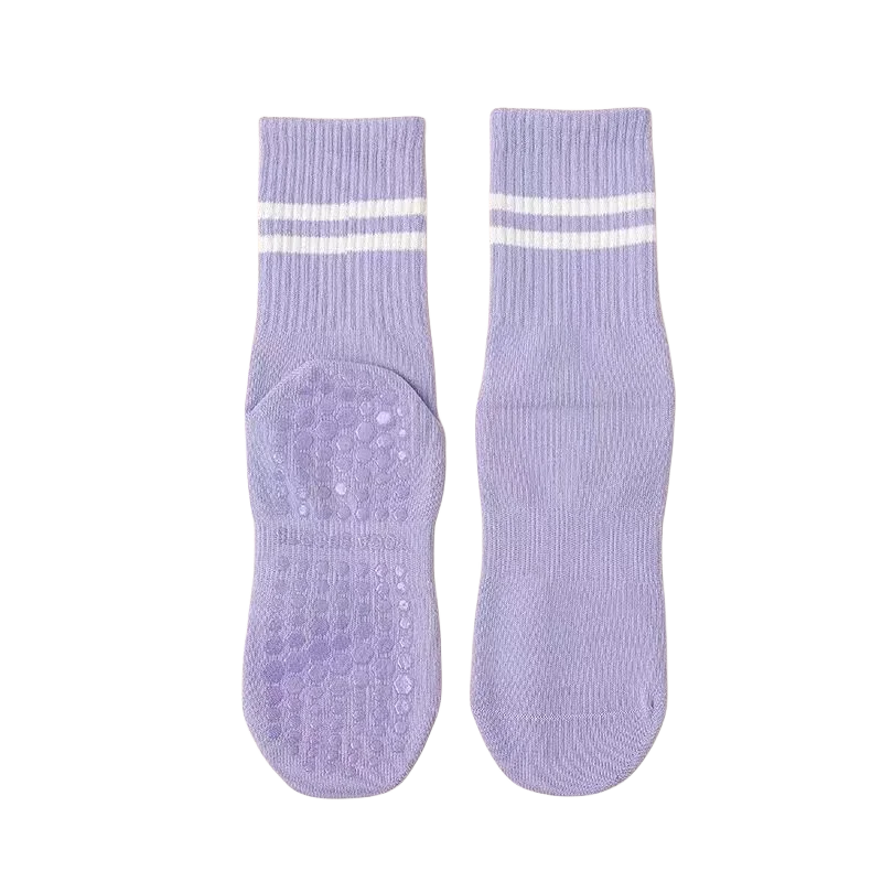 4 pairs of professional women\'s fitness anti slip yoga training socks, basketball sports socks