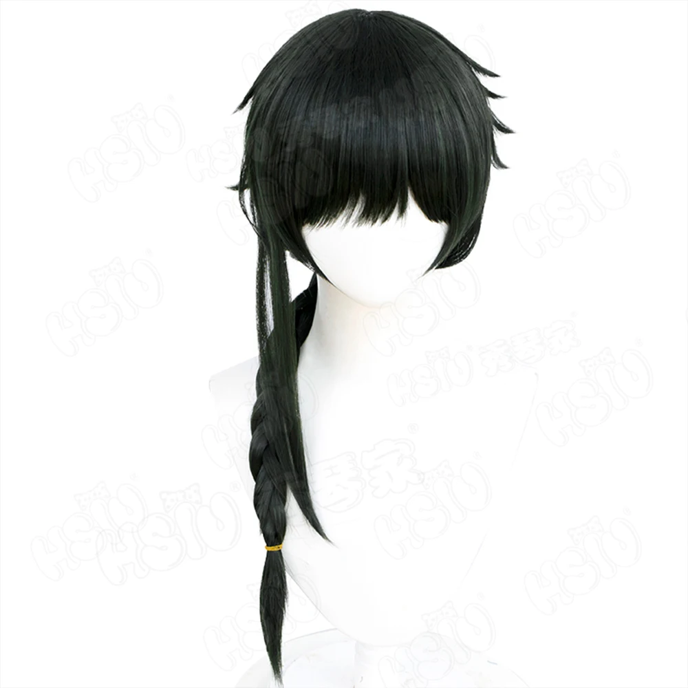 Anime You are Ms Servant Yuki Yokoya Cosplay Wig dark dark green long hair Game cosplay Wig anime cosplay Wig