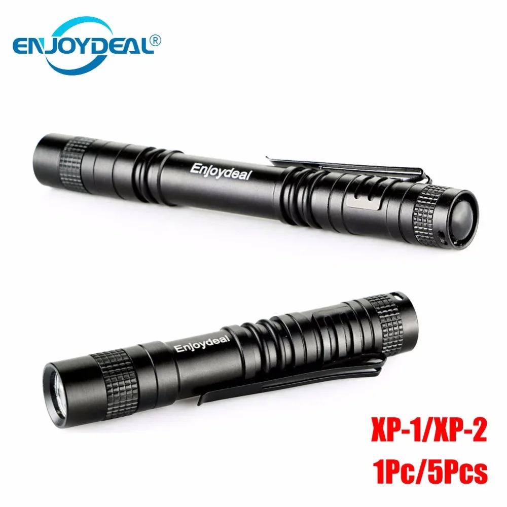 Mini Flashlight LED Flashlight Torch Lamp 1000 Lumen Penlight Clip Work Light Outdoor Camping Lanterna