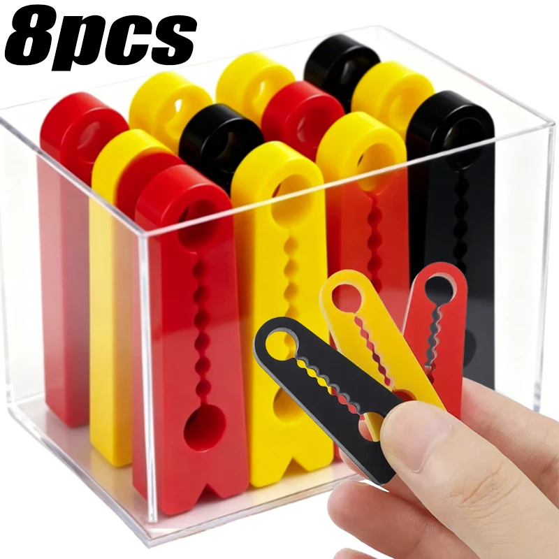 Auto Door Lock Damper Buffer Pad Shock Soft Silicone Absorber Anti Noise Soundproof Gasket Protection Sticker Accessories 4~8pcs
