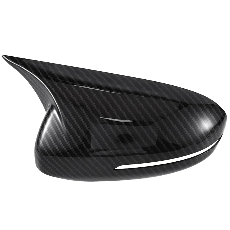 

AA-1Pair Rearview Mirror Cover Housing Ox Horn Trim Caps For Kia Optima K5 2011-2015 Side Mirror Shell Sticker