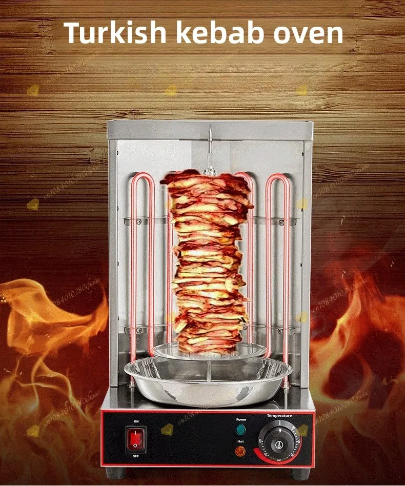 Rotisserie Equipment BBQ Grill LPG Barbecue Tools For Outdoors Commercial Vertical Shawarma Kebab Machine Barbecue Machine