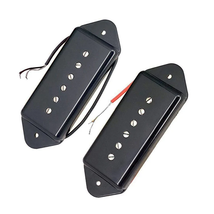 alnico-5-bar-p90-noir-simple-bobine-chien-oreille-micro-de-guitare-electrique-de-la-fabrication-chinoise-nm33