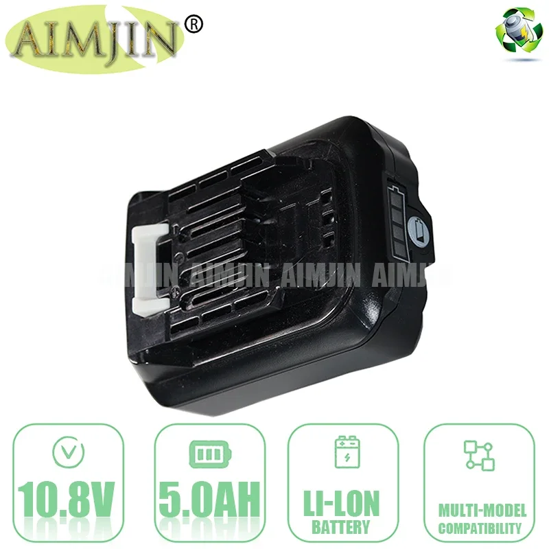 BL1021B BL1020 10.8V 5000mAh Li-ion Power Tools Rechargeable Battery for Makita BL1016 BL1015 BL1041 BL1021 DF331D