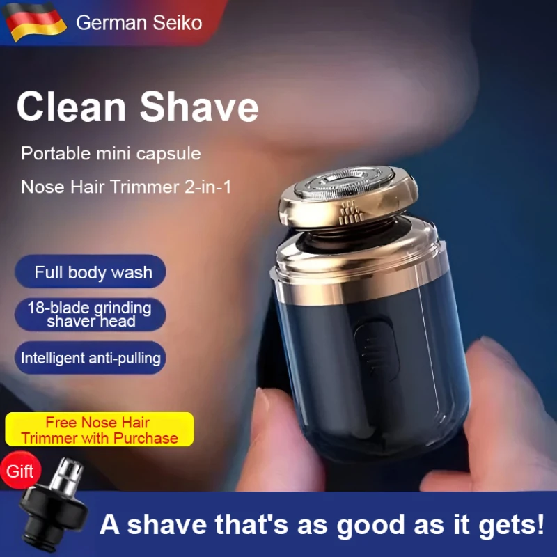 Latest Water Washable Electric Shaver for Men Perfect for Travel and Portable Grooming