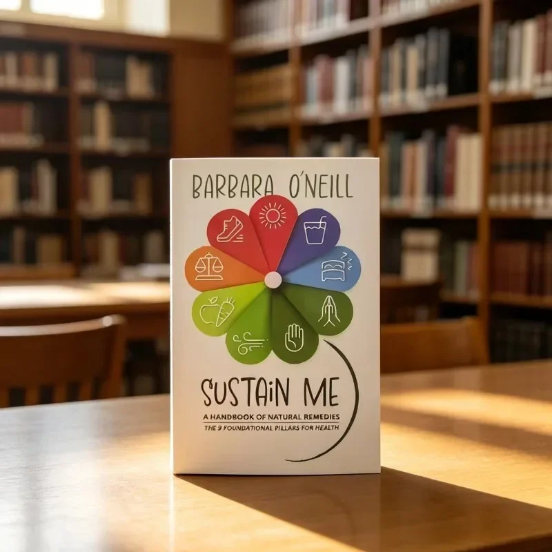 New 2 Books Set Sustain Me Barbara O'Neill Natural Remedies Handbook The Ultimate Guide Holistic Health Wellness Paperback Book