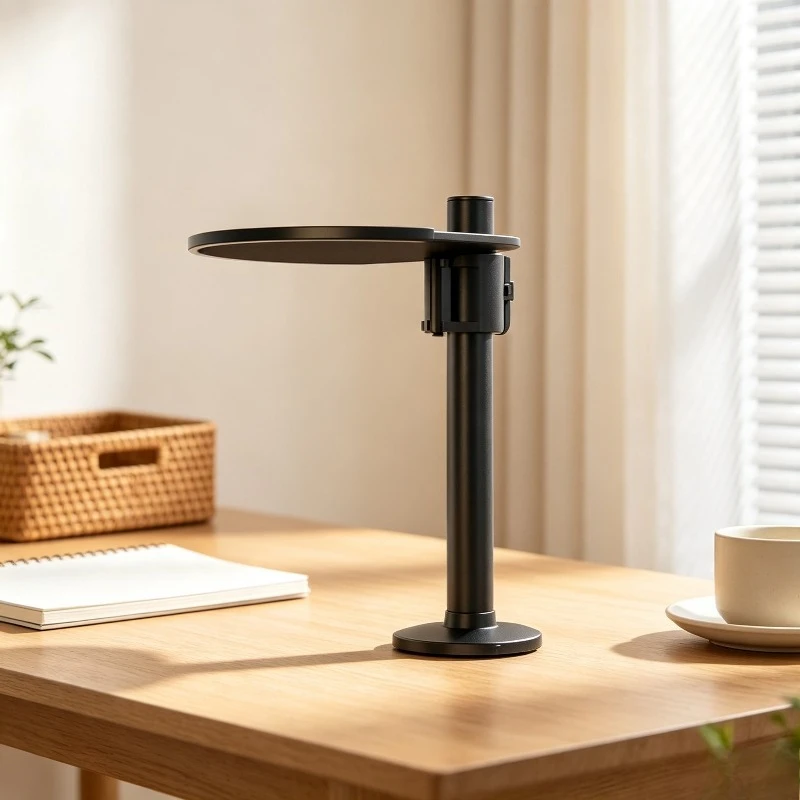 Heavy Duty Metal Speaker Stand, Adjustable Audio Monitor Riser Bracket for Desk, Vibration Isolation HIFI Mount with DIY Height.