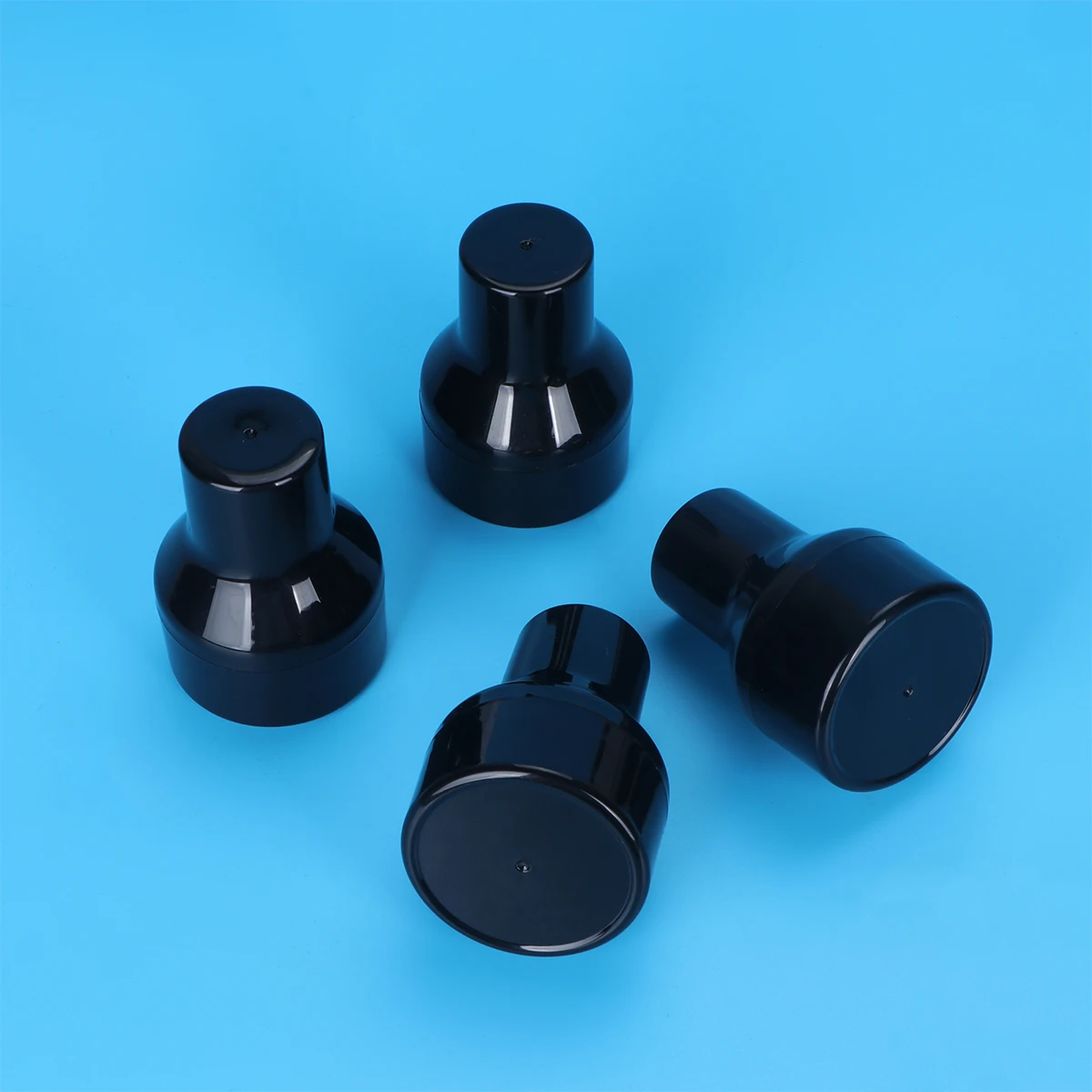 

4Pcs Mushroom Style Makeup Powder Puff Sponges Washable Durable Applicators for Foundation Blush Highlight Concealer