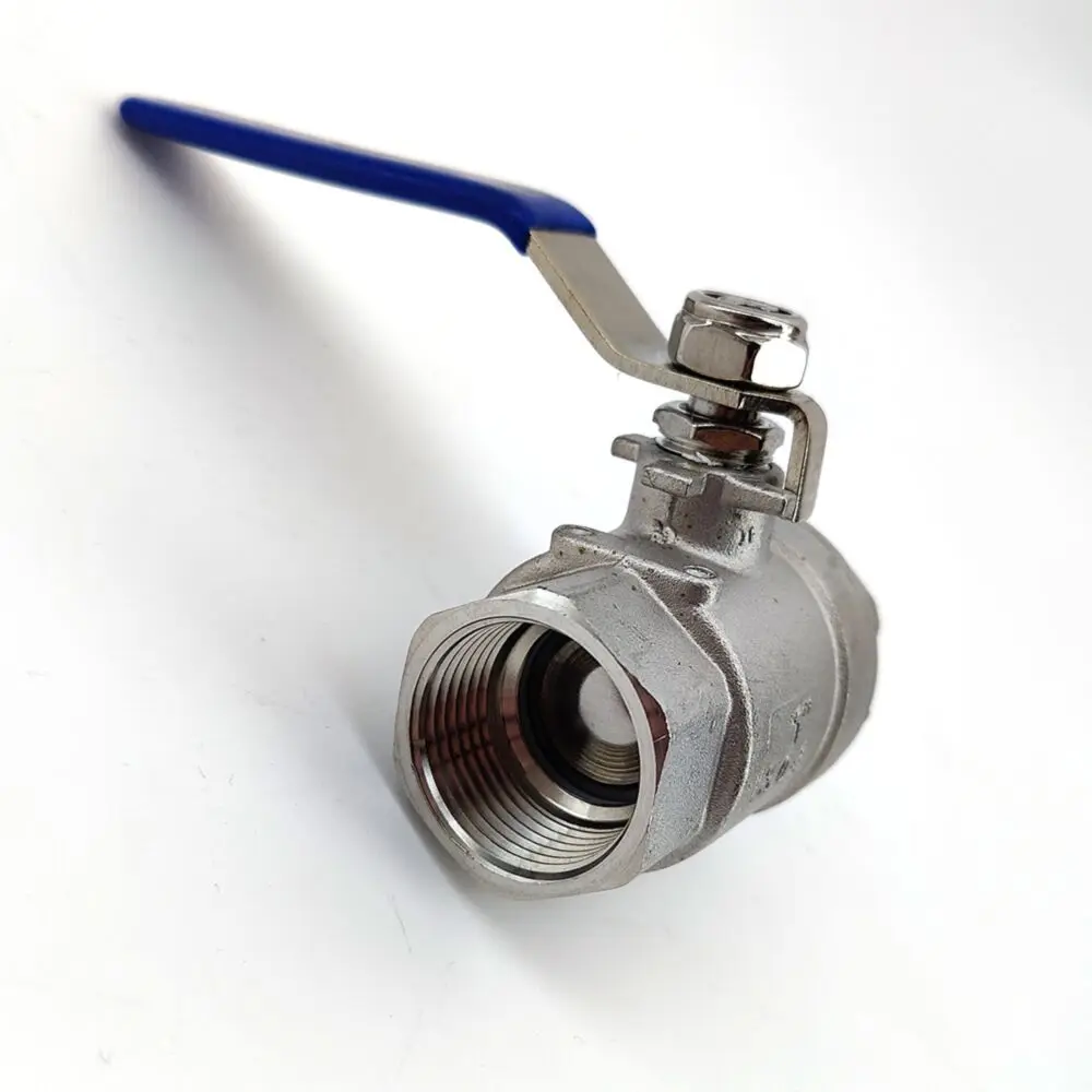 KegLand 1inch Ball Valve Assembly Stainless Steel Connector Fitting Beer Home Brewing Accessory