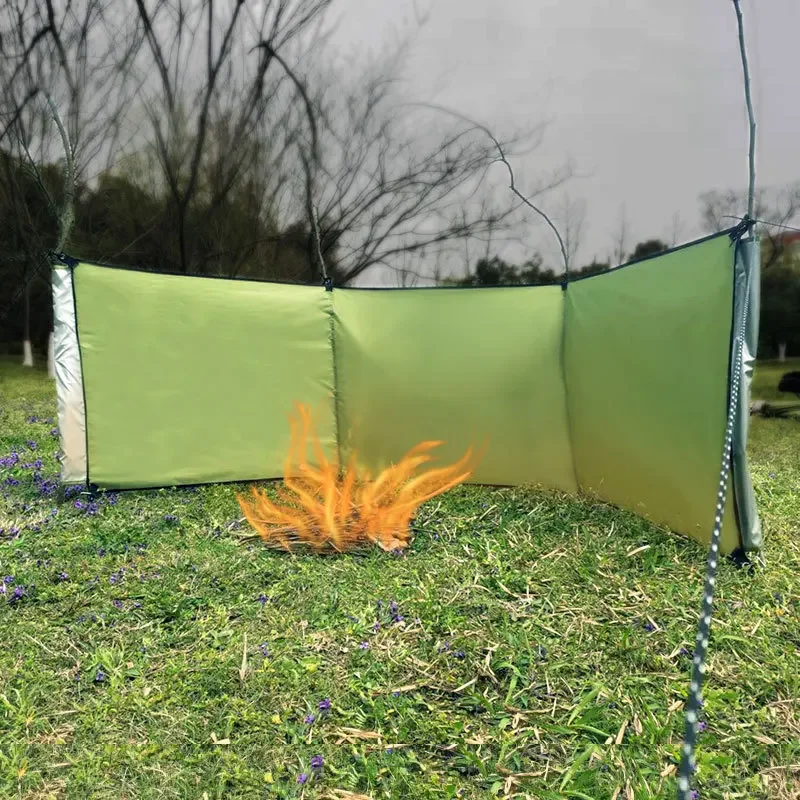 Outdoor tent windshield, camping simple windshield, picnic windshield