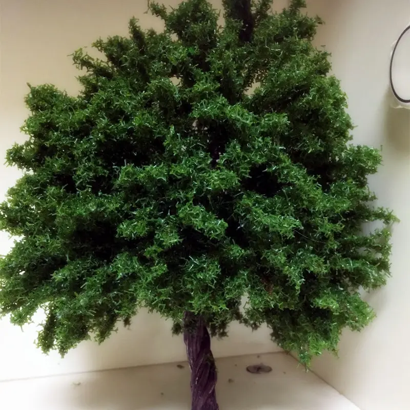

1pcs 20-30cm DIY Architectural model material model railway military green layout model tree Handcrafted highly customizable