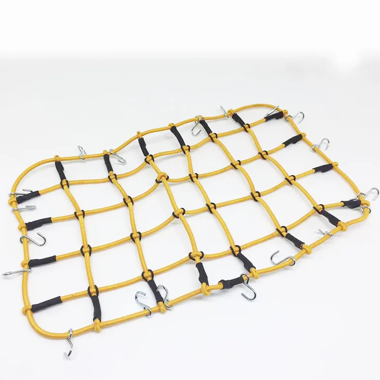 TRX-4 SCX10 90046 D90 1/10 manufacturer simulation climbing car roof luggage net/rubber rope