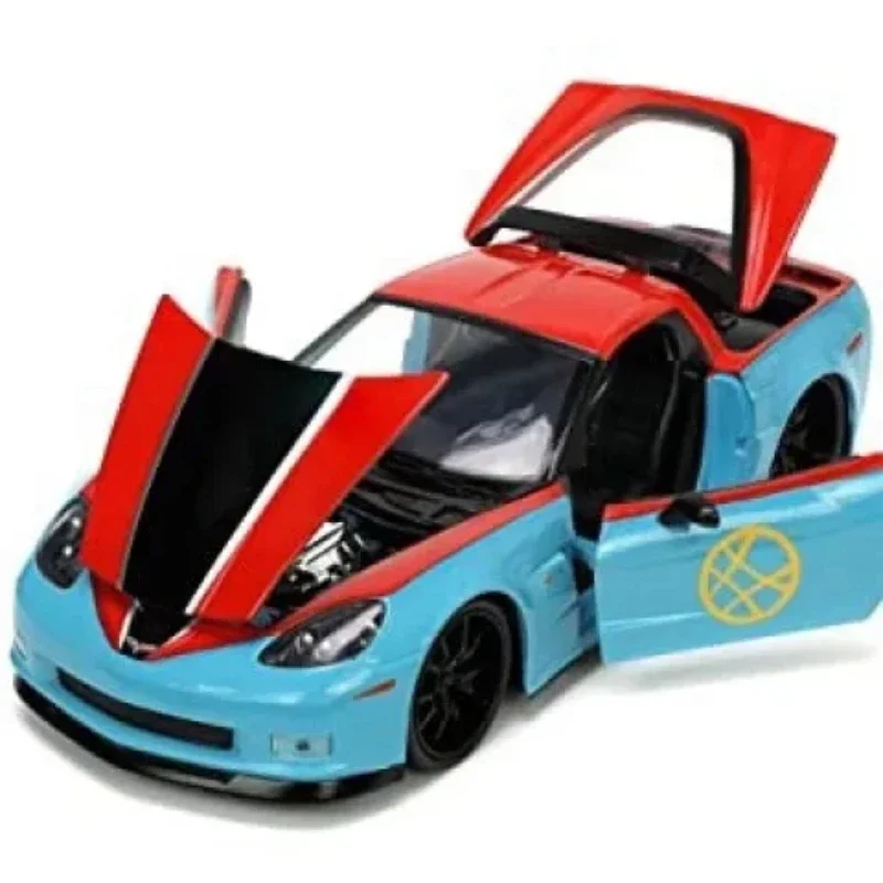 Z06เชฟโรเลตคอร์เวทท์1:24รถจำลองทำจากโลหะอัลลอยด์ J349ของขวัญสำหรับเด็ก2006