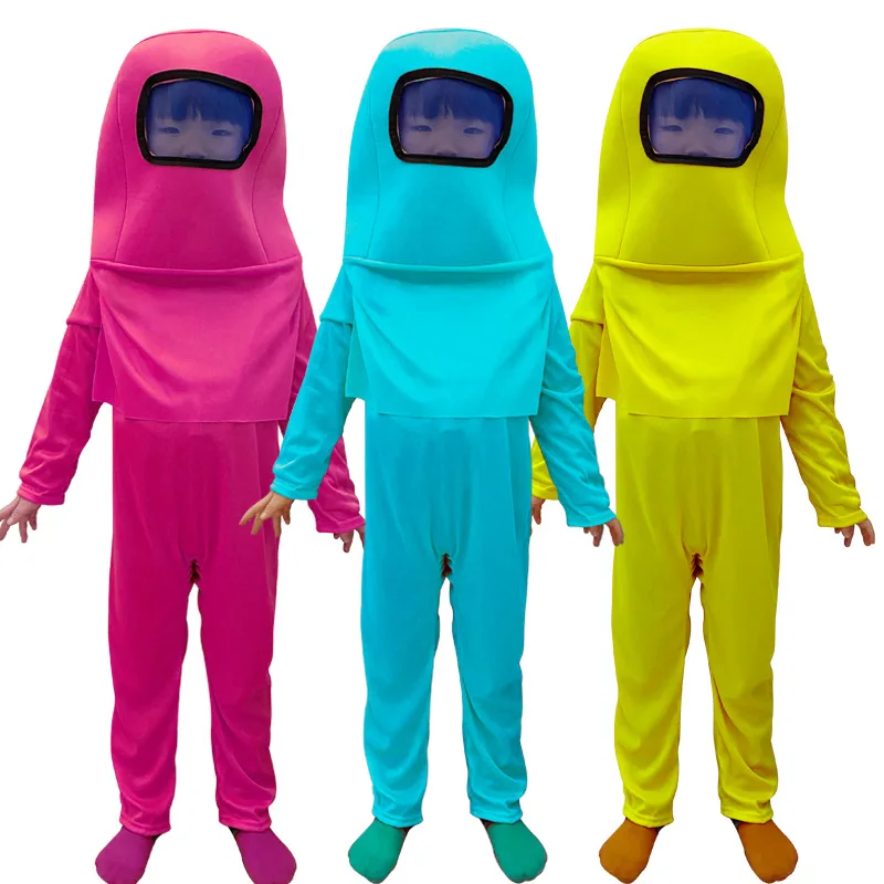 Anime Cosplay Birthday Party Game Space Kill Bodysuit Halloween Astronaut Boys Jumpsuit Fancy Dress Carnival Costumes for Kids