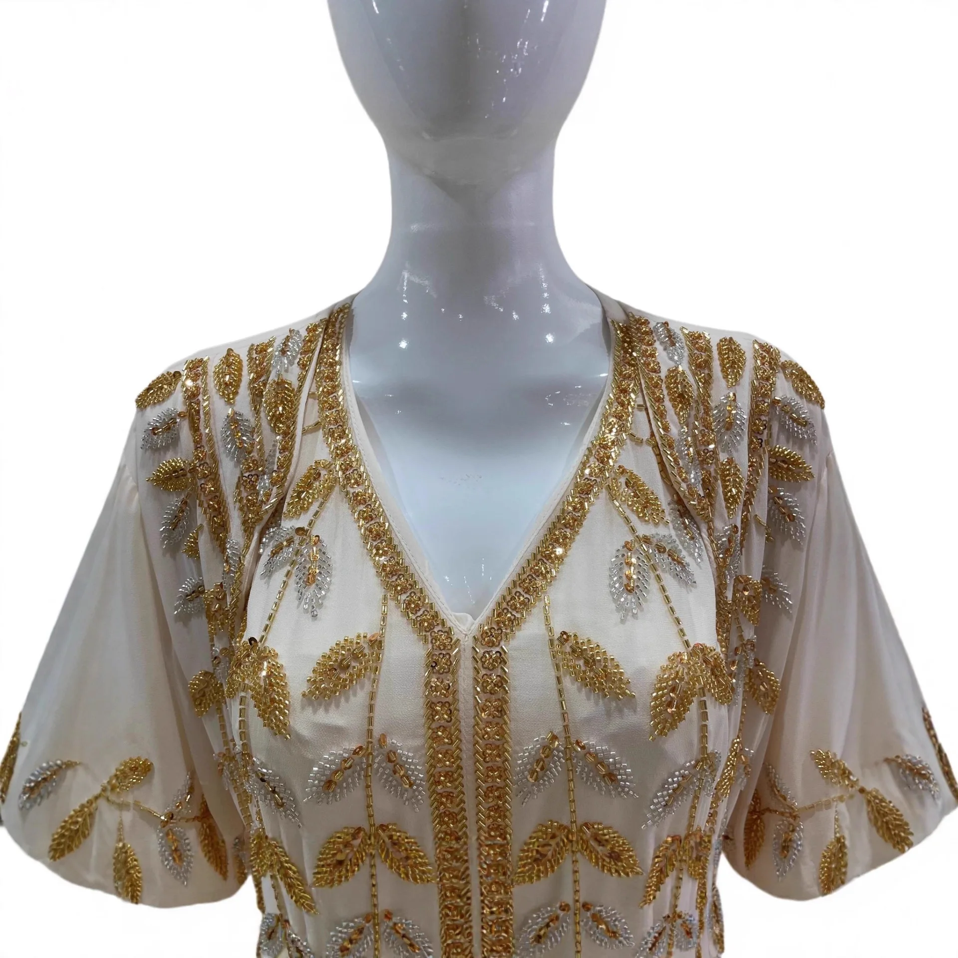 Muslim Dress 2 Piece Sets Women Eid Party Dresses Abayas Suit Beading Jalabiya Morocco Dubai Kaftan Vestidos Ramadan Long Robe