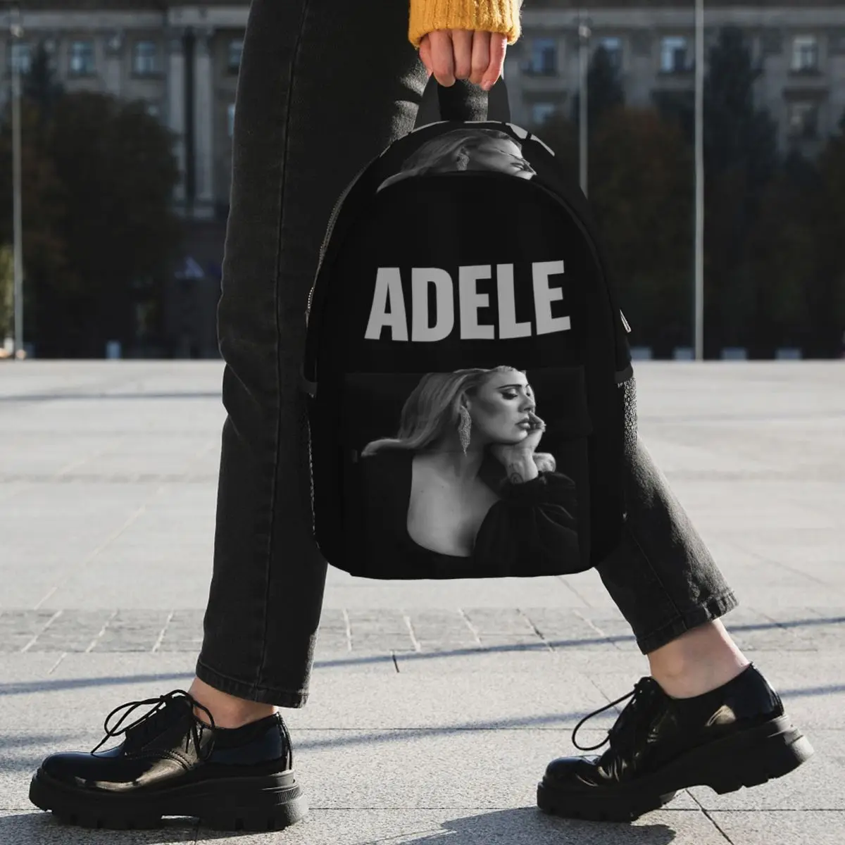 Cool Singer Adele Tour 2024 Music Album Backpack Student BookBag Boys Girls School Bag Laptop Shoulder Bags