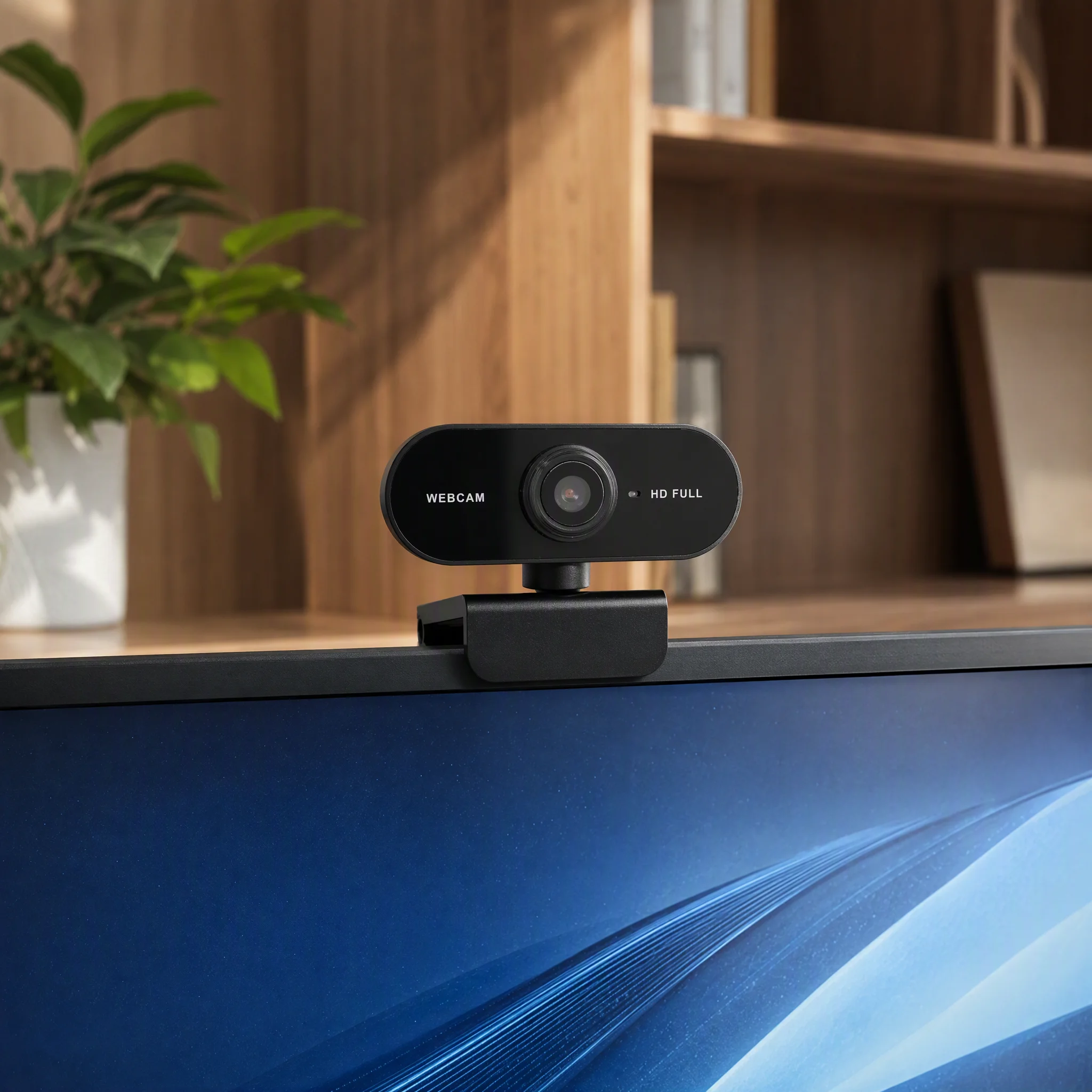 Kamera 1080P HD Computer HD USB-Kamera mit eingebautem Mikrofon USB-Netzwerkkamera Webcam für die Arbeit mit Mikrofon und Stativ – Detail 4
