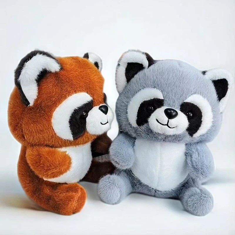 

25CM Super Cute Little Raccoon Koala Plush Toy Desktop Display An Koala Doll as a Festival and Birthday Gift for Children