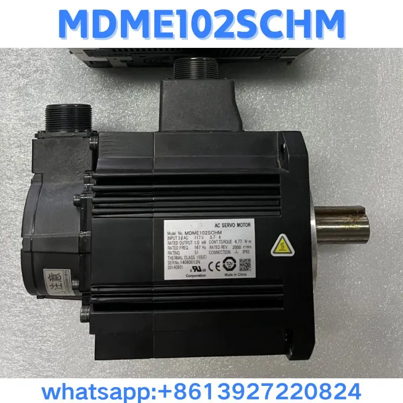 Motor usado MDME102SCHM teste OK Transporte Rápido