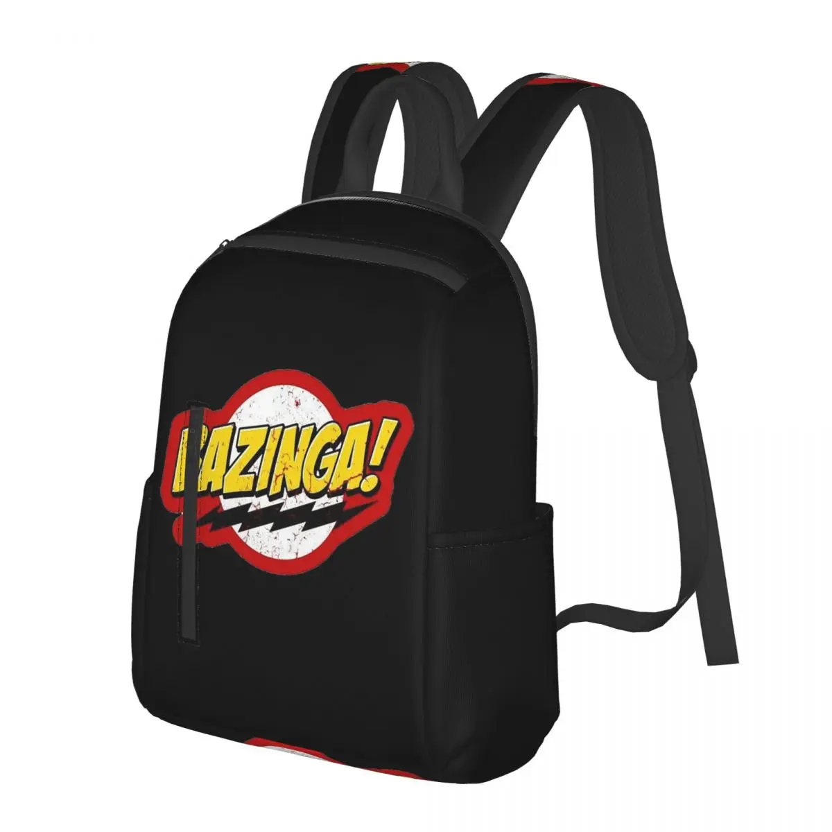 Bazinga The Big Bang Theory (10) Student Backpack School Bag Hiking Travel Daypack for Boys Girls Bookbag Shoulder Bags