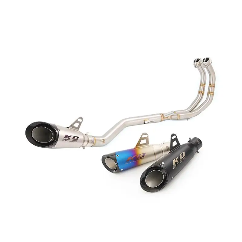 

Motorcycle Full Exhaust System 51mm Muffler Header Link Pipe Stainless Steel Silencer For Honda CBR500 CB500F CB500X 2013-2022