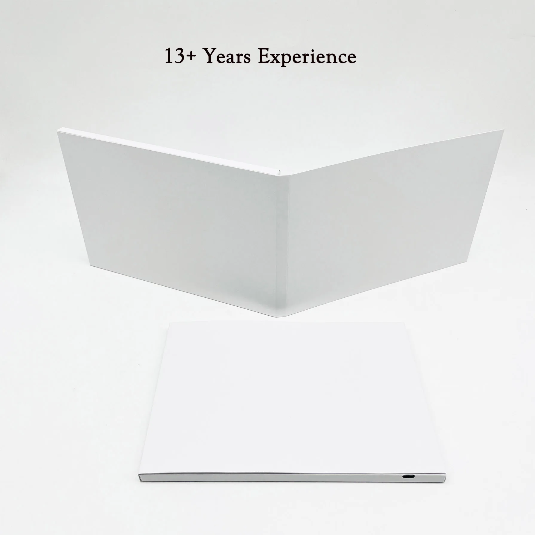VBB001 Hot Sale 7 Inch LCD Video Brochure Greeting Card Soft Cover for Wedding Invitation Gift Video Book