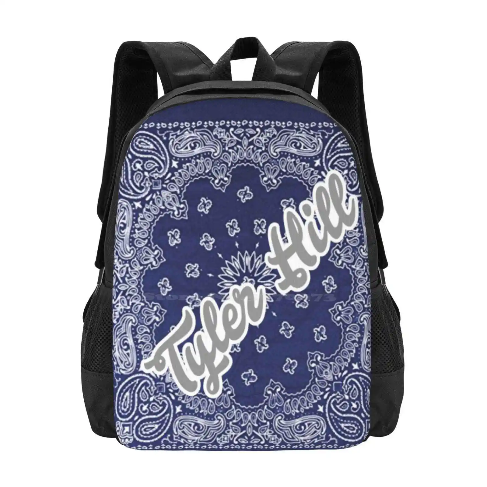 Tyler Hill Bandana Backpacks For School Teenagers Girls Travel Bags Camp Tyler Hill