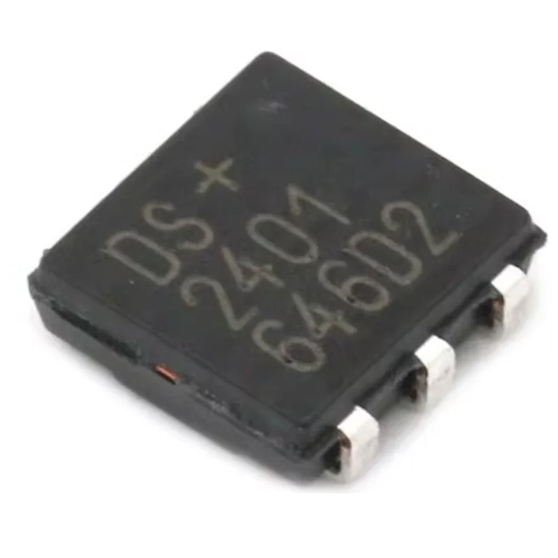 5 Brand New Original Ds2401P+T&R Silk Screen Printed Ds2401 Packaged Tsoc-6 Security Verification Ic Chips