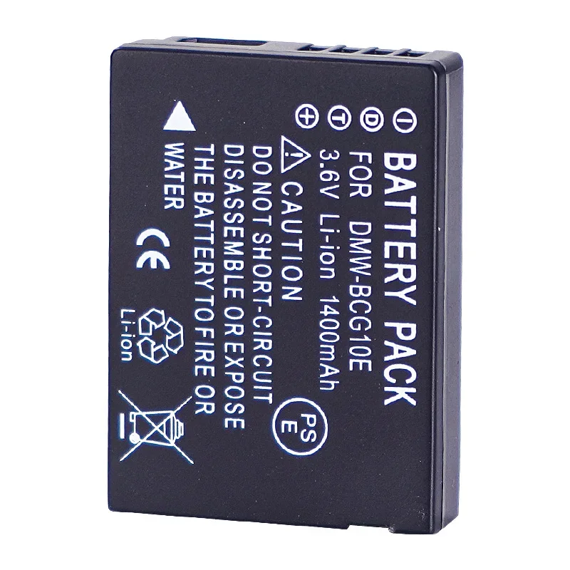DMW-BCG10 Bateria do aparatu DMW-BCG10E 1400mAH Akumulator do Panasonic Lumix DMC-3D1 DMC-TZ7 DMC-TZ8 DMC-TZ10 DMC-TZ18 — zdjęcie produktu 4